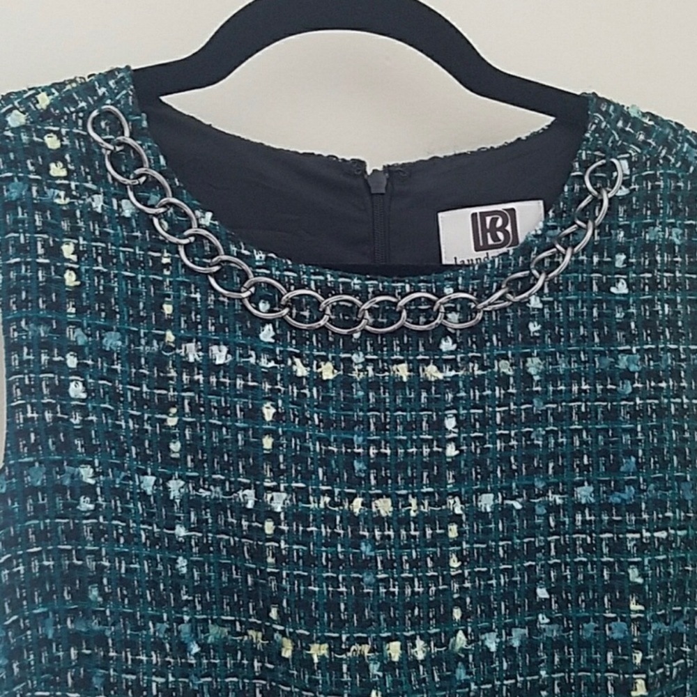 Laundry by design black & green dress